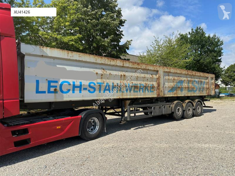 Oplegger Reisch RHKS-35/24SL Stahl Kippmulde...
