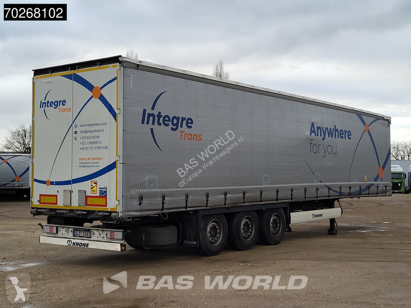 Semitrailer Krone 3 axles Anti-Vandalimus-Plane