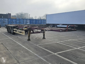 Semitrailer containertransport Van Hool
