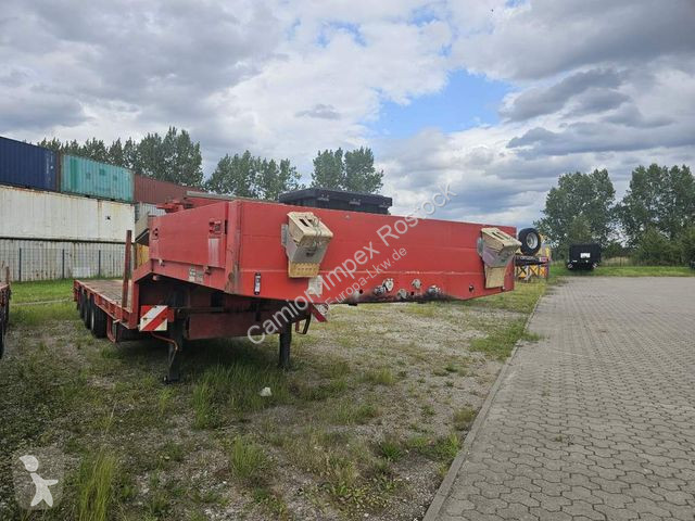 نصف مقطورة Goldhofer Teleskop-Tieflader bis...