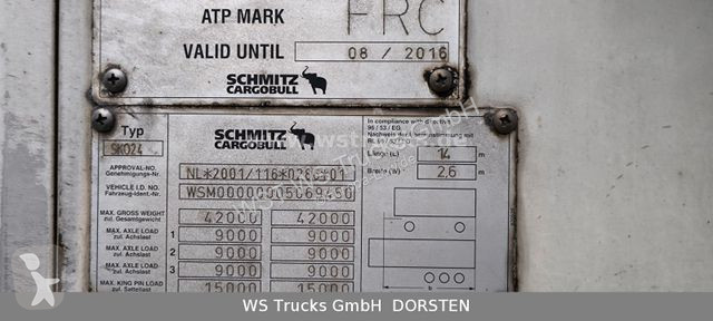 Semirimorchio Schmitz Cargobull 24...