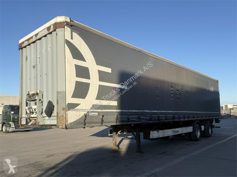 نصف مقطورة Krone Curtainsider / Planenauflieger