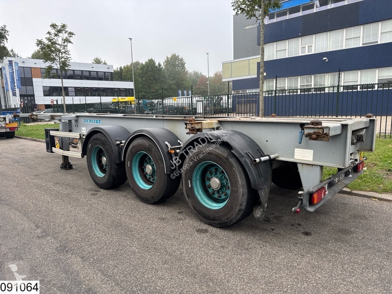 نصف مقطورة Asca Chassis 10 / 20 / 30 ft, ADR