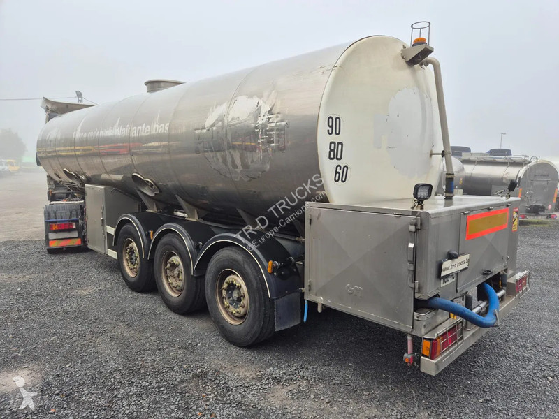 نصف مقطورة Magyar 29000L INSULATED INOX TANK -...