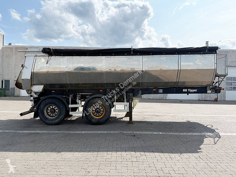Sættevogn  City tipper / Alukastenmulde Kipper...