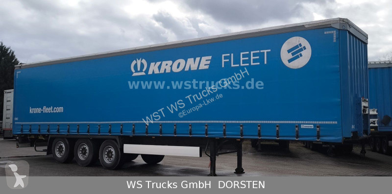 Semirremolque Krone 27 Planauflieger mit Edscha...
