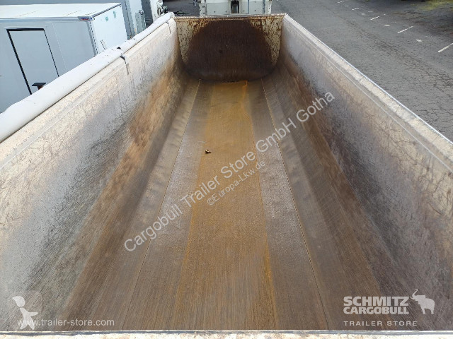 نصف مقطورة Langendorf Kipper Stahlrundmulde 24m³