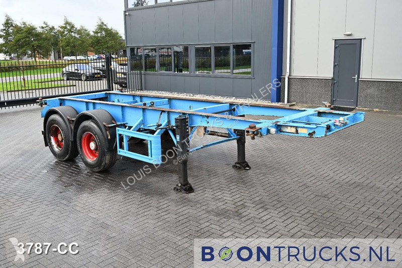 Semi remorque  CS 20/2 CHASSIS | 20ft * STEEL...