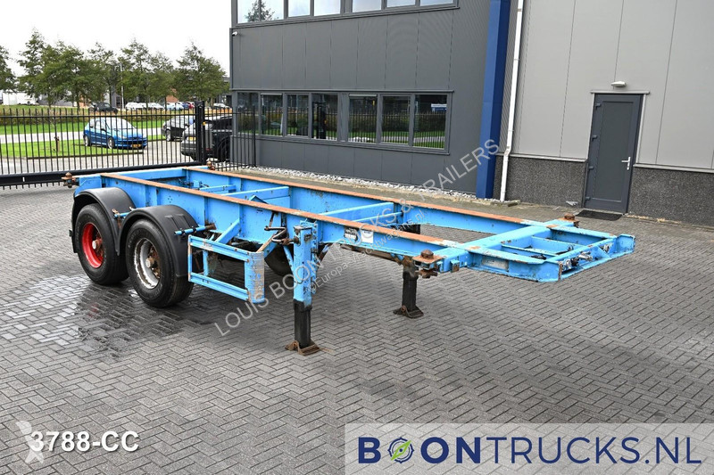 Oplegger  CS 20/2 CHASSIS | 20ft * STEEL...