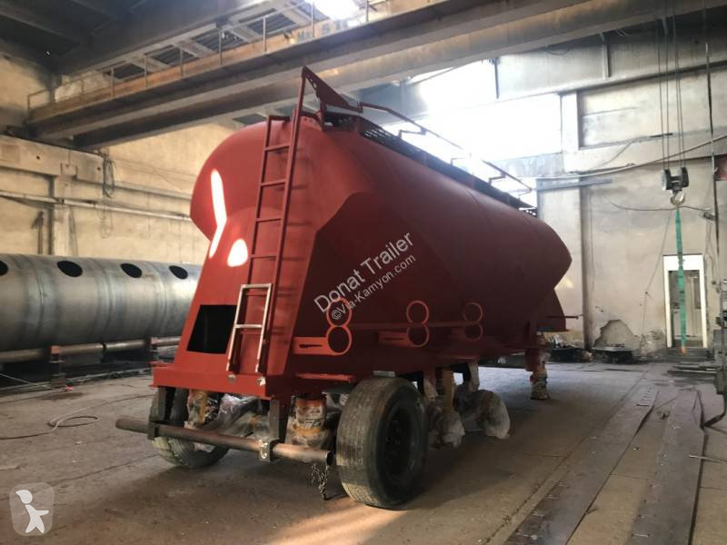 Semirimorchio Donat Aluminum Cement Dry Bulk Silo
