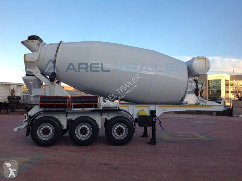 Semi remorque Arel Trailer BETON MIXER TRAILER