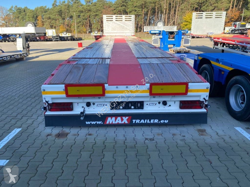 Полуремарке MAX Trailer Platform 3 axle BPW...