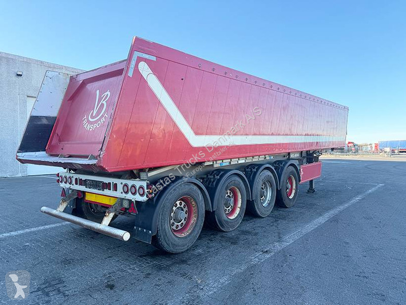 Semi remorque Kel-Berg Tipper / Alukastenmulde...