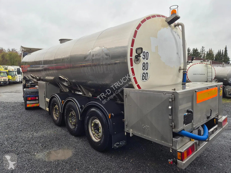 نصف مقطورة Magyar 29000L INSULATED INOX TANK -...