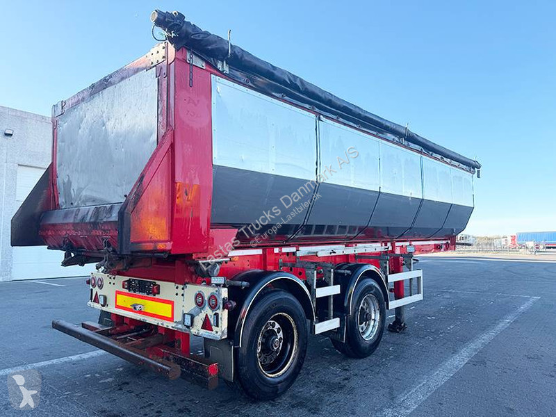 نصف مقطورة  Tipper / Alukastenmulde Kipper 28 m3
