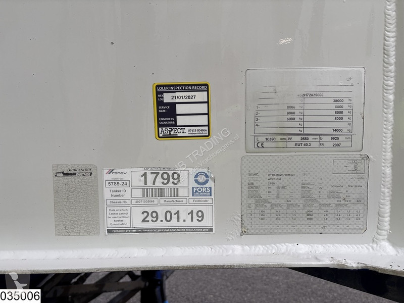 Oplegger Feldbinder Silo 40.000 Liter