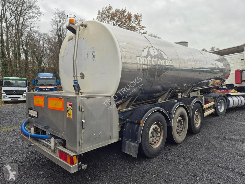 نصف مقطورة Magyar 29000L INSULATED INOX TANK -...