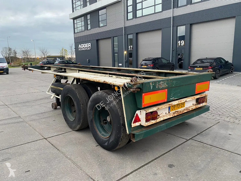 نصف مقطورة Groenewegen Container Chassis / 20...