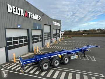 Полуремарке D-TEC Porte containers multiposition extensible compatible 20, 30, 2x20, 40 et 45 Pieds - Disponibilité rapide
