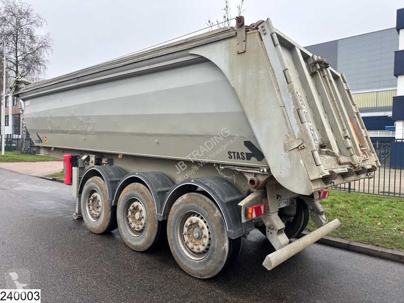 نصف مقطورة Stas kipper Lift axle
