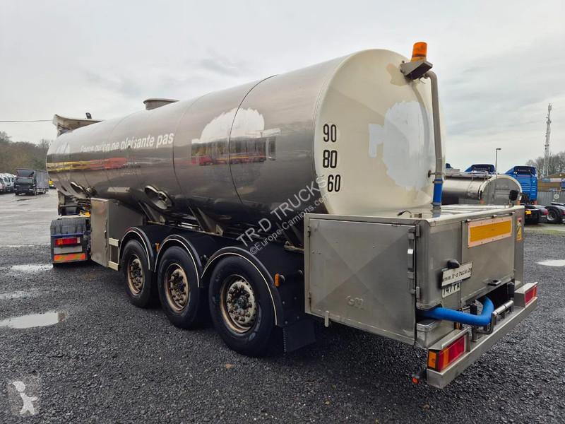 نصف مقطورة Magyar 29000L INSULATED INOX TANK -...