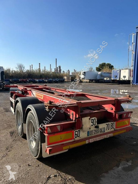 نصف مقطورة Fruehauf Trailer Chassis Coupling...