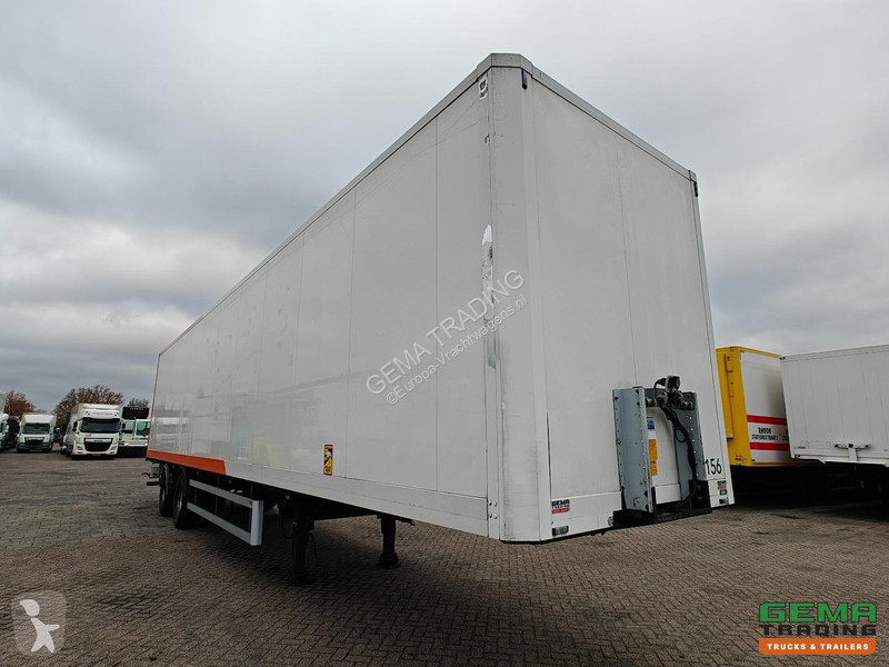 Semi remorque  TFS 18 2 Axles BPW - Enclosed...