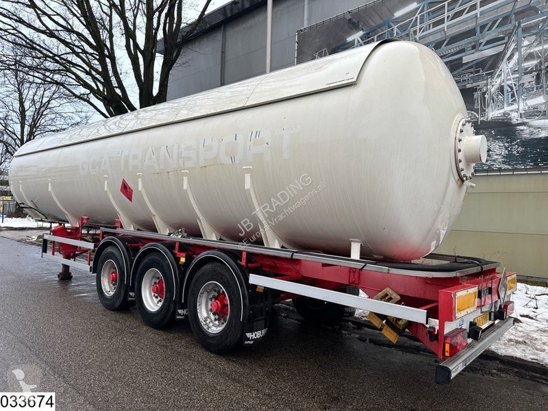 نصف مقطورة Burg Gas 50600 Liter, LPG GPL gas...