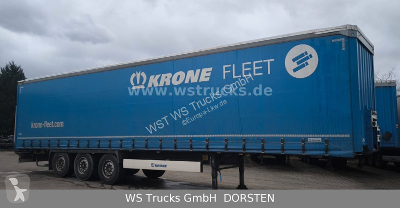 نصف مقطورة Krone 27 Planauflieger mit Edscha |...