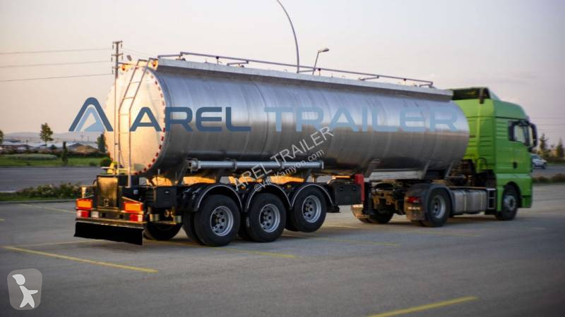 Sættevogn Arel Trailer INOX STAINLESS STEEL...