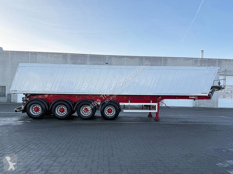 Semi remorque Kel-Berg Tipper / Alukastenmulde...