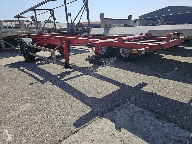 نصف مقطورة Dapa 20 FT CONTAINER 1 AXLE BPW DRUM