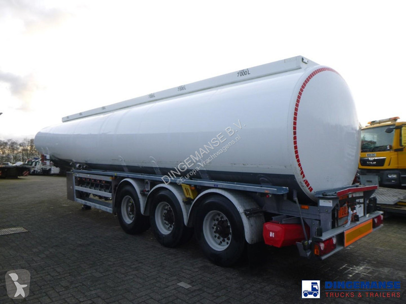 نصف مقطورة LAG Fuel tank alu 44.4 m3 / 6 comp +...