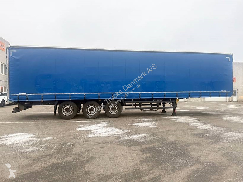 نصف مقطورة Kel-Berg Curtainsider / Planenauflieger