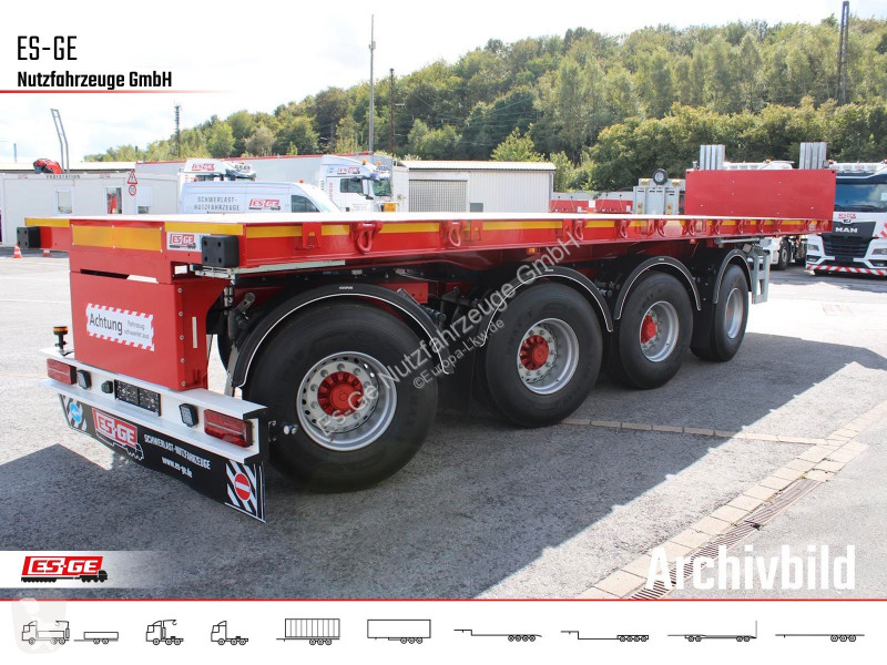 نصف مقطورة ES-GE 4-Achs-Ballastauflieger