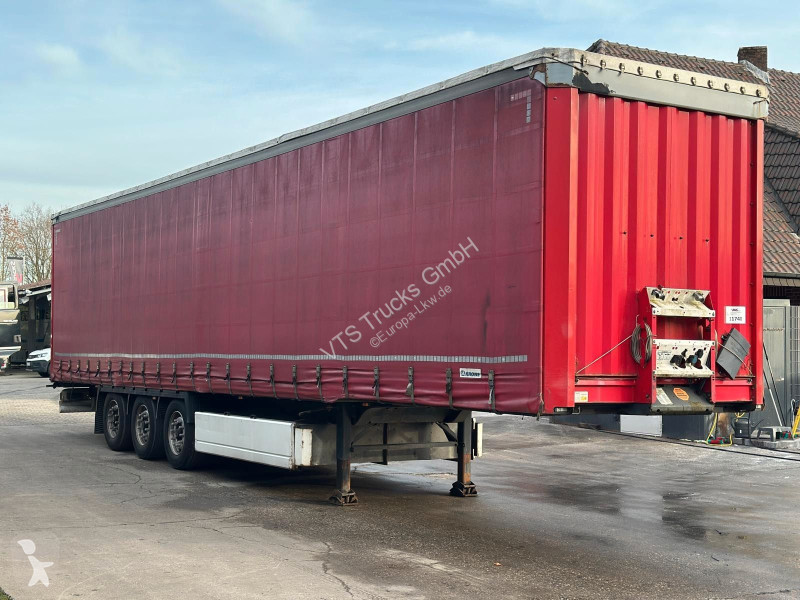 نصف مقطورة Krone Curtainsider Liftachse, Edscha...