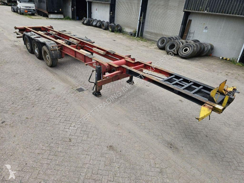 نصف مقطورة Pacton BPW Pacton Container Chassis...