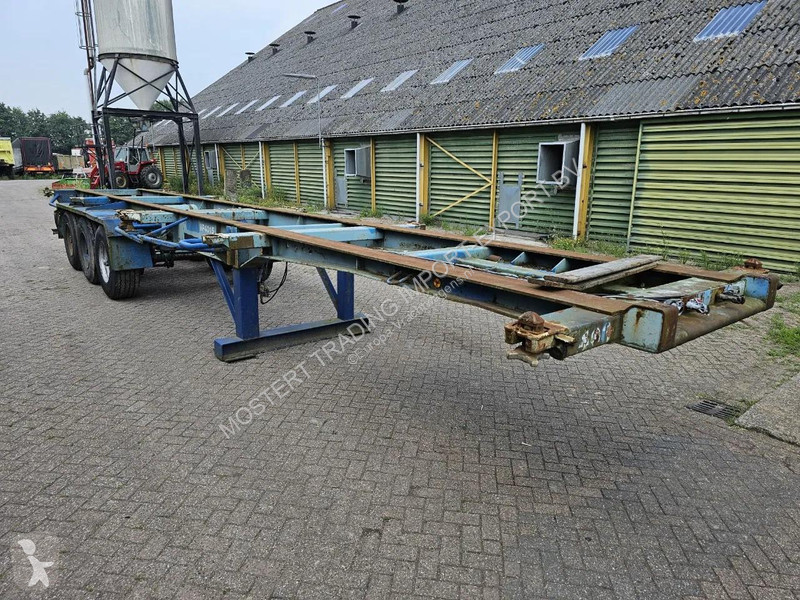 Semitrailer Fruehauf Steel Fruehauf Container...