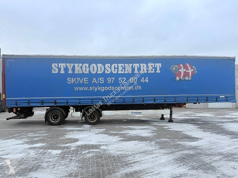 نصف مقطورة Krone Curtainsider / City-Plane LBW