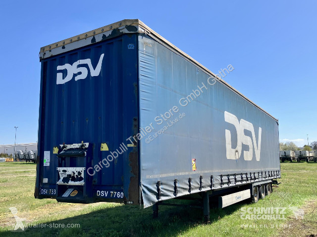 نصف مقطورة Krone Curtainsider Mega
