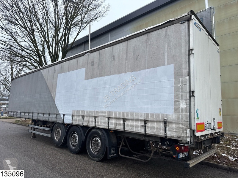 نصف مقطورة Lecitrailer Tautliner Lift axle