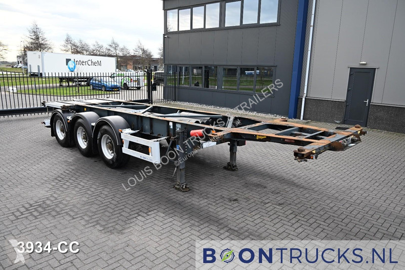 نصف مقطورة Van Hool 3B0071 TANK CHASSIS |...