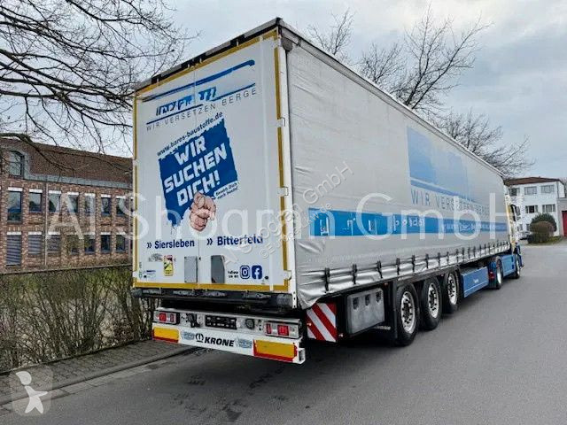 Semi remorque Krone Edscha / 3 x Achsen /...