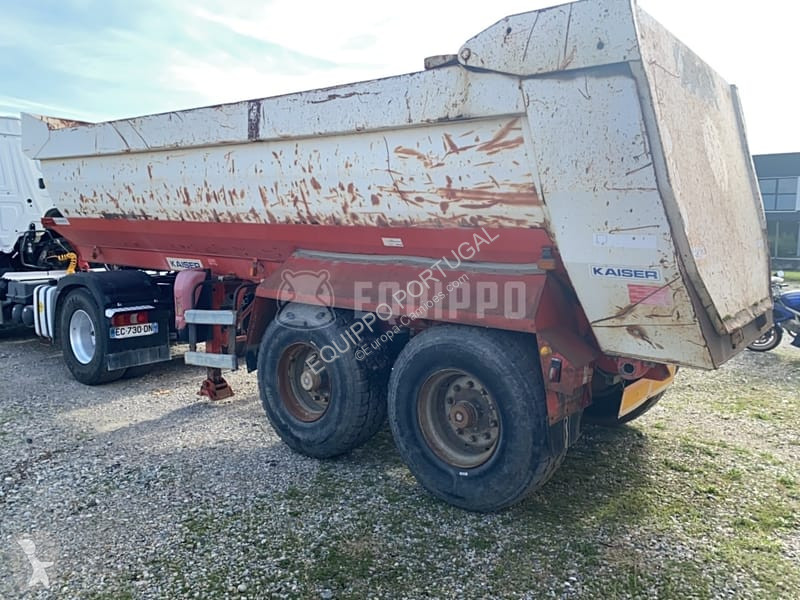 Félpótkocsi Robuste Kaiser S3302V Steel Trailer