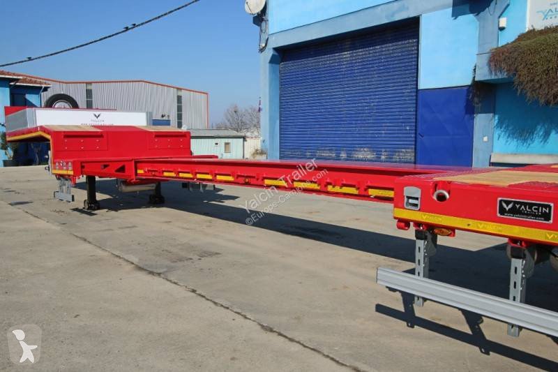نصف مقطورة Yalcin PTE ENGIN 3 ESSIEUX EXTENSIBLE