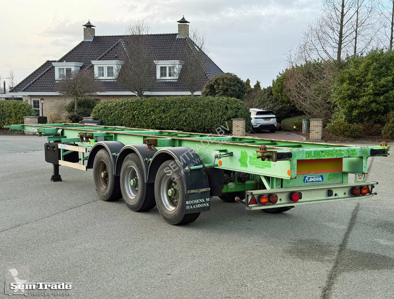 Semirimorchio Flandria 3 AXLE DRUM BRAKES LIFT...