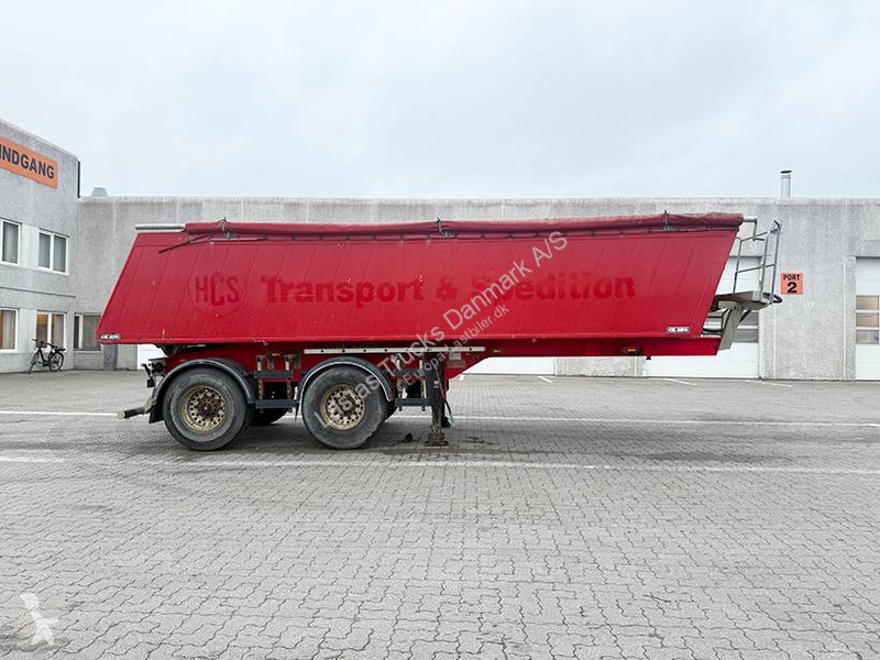 Sættevogn Kel-Berg City tipper / Alukastenmulde...