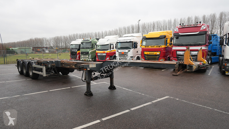 نصف مقطورة D-TEC Extendable container transport...