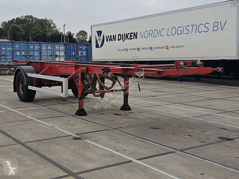 نصف مقطورة Dapa 20 FT CONTAINER 1 AXLE BPW DRUM