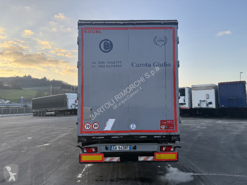 Oplegger Kögel SEMIRIMORCHIO, CENTINATO...